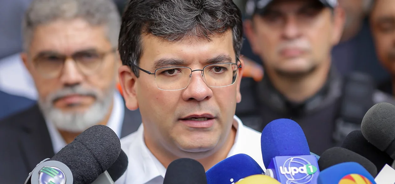 Governador Rafael Fonteles e equipes da cúpula da Segurança Pública do Piauí
