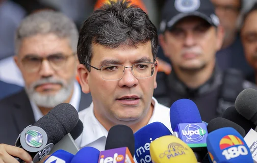 Governador Rafael Fonteles e equipes da cúpula da Segurança Pública do Piauí