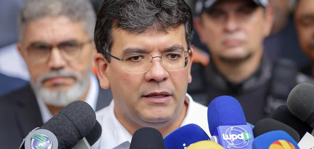 Governador Rafael Fonteles e equipes da cúpula da Segurança Pública do Piauí
