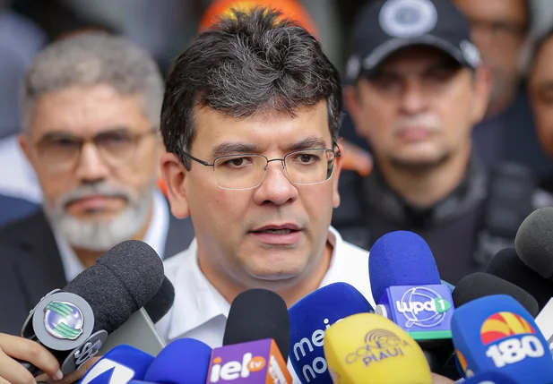 Governador Rafael Fonteles e equipes da cúpula da Segurança Pública do Piauí