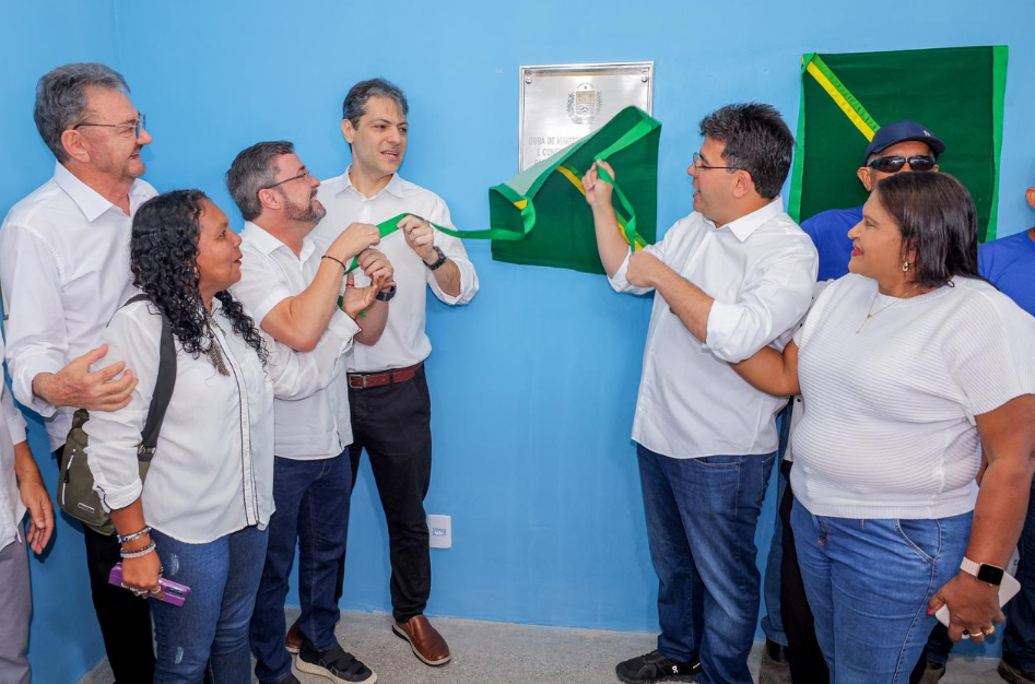 Governador Rafael Fonteles inaugura estação Todos os Santos em Teresina