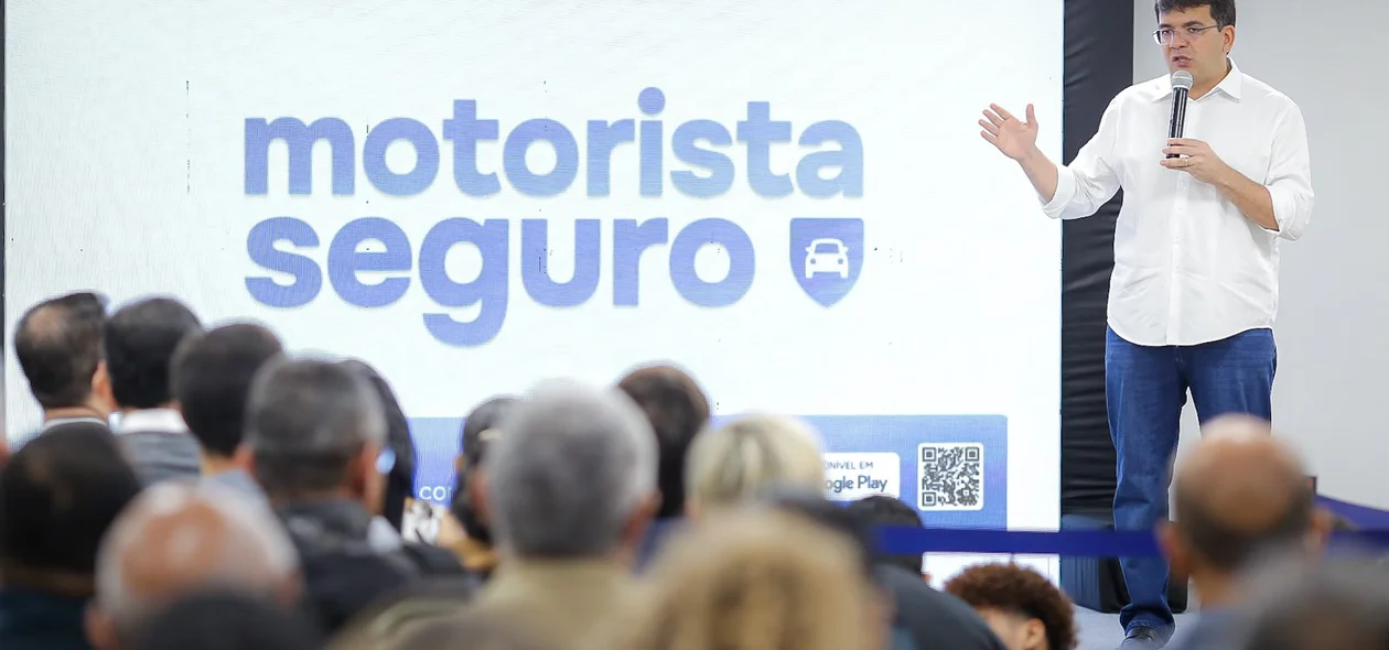 Governador Rafael Fonteles lança app Motorista Seguro, no Piauí