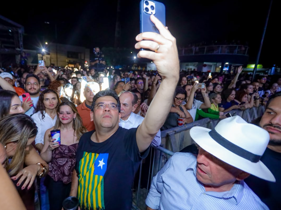 Governador Rafael Fonteles no Festival de Inverno de Pedro II