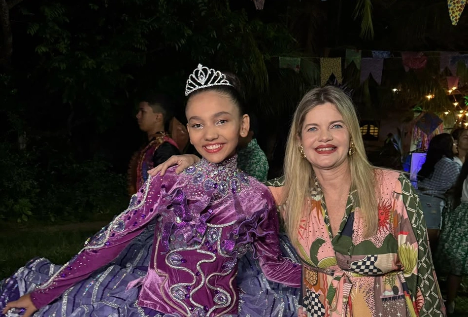 Gracinha Mão Santa valorizando a cultura de Parnaíba