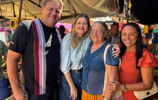 Gracinha reforça presença junto ao povo durante visita ao Mercado Municipal de Cocal