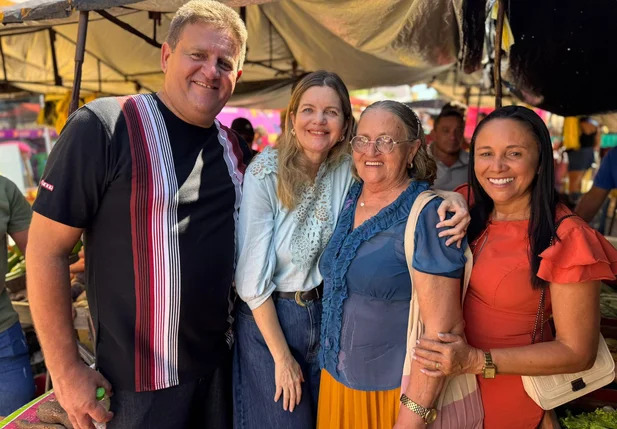 Gracinha reforça presença junto ao povo durante visita ao Mercado Municipal de Cocal
