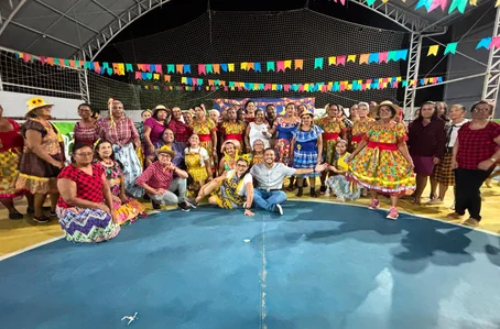 Grupo Girassol celebra tradição junina e fortalece convivência da terceira idade em Amarante