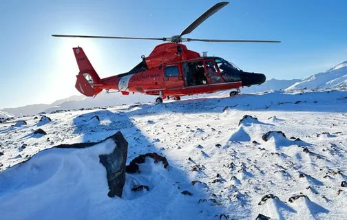 Helicóptero da Guarda Costeira dos EUA cai no Alasca