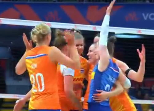 Holanda vence República Dominicana por 3 sets a 0