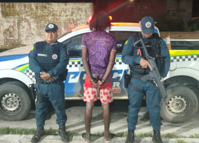 Homem com mandado de prisão em aberto é preso após abordagem em Amarante