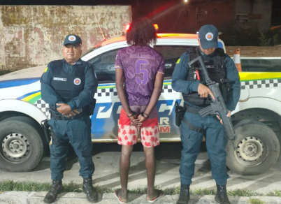 Homem com mandado de prisão em aberto é preso após abordagem em Amarante
