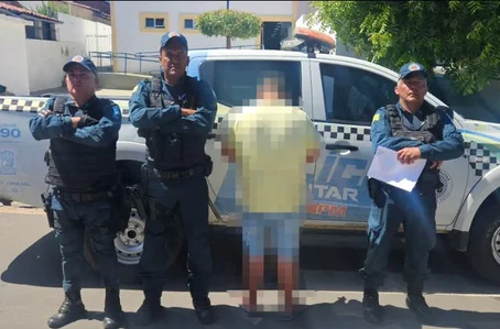 Homem é preso após agredir e ameaçar companheira de morte em Pio IX