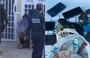 Homem foi baleado em troca de tiros com policiais, e com ele foram apreendidos diversos itens roubados