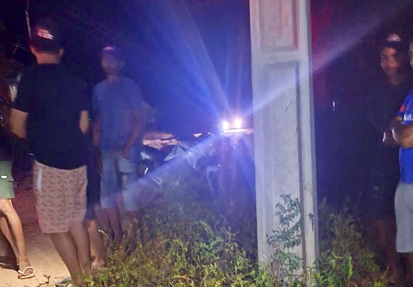 Homem morre após perder controle de motocicleta e colidir em poste na zona rural de Amarante