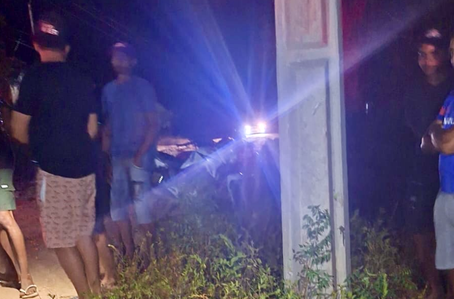 Homem morre após perder controle de motocicleta e colidir em poste na zona rural de Amarante