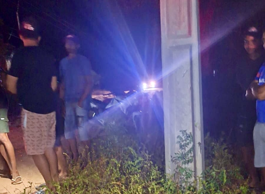 Homem morre após perder controle de motocicleta e colidir em poste na zona rural de Amarante