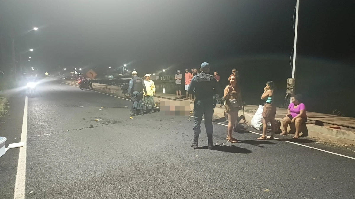 Homem morre e outro fica ferido após serem atropelados em São Pedro do Piauí