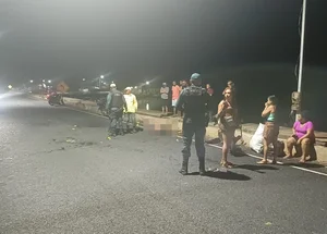 Homem morre e outro fica ferido após serem atropelados em São Pedro do Piauí