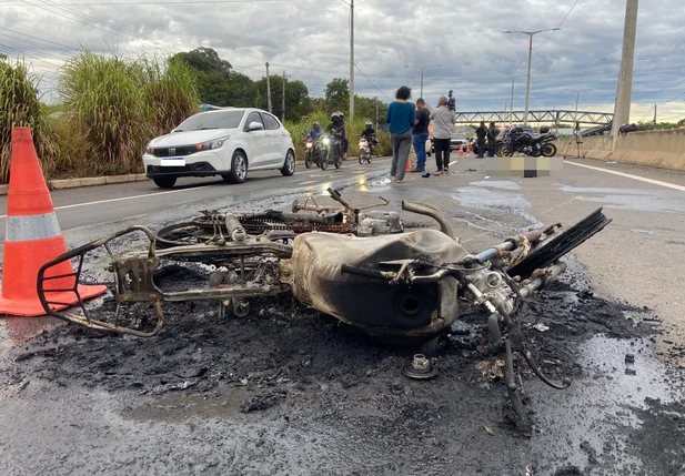 Homem morre em acidente na BR 316 na zona sul de Teresina