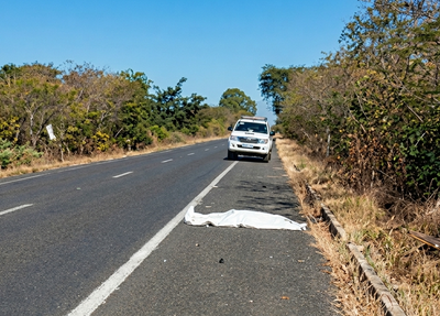 Idoso morre atropelado após motorista perder o controle da direção na BR 230