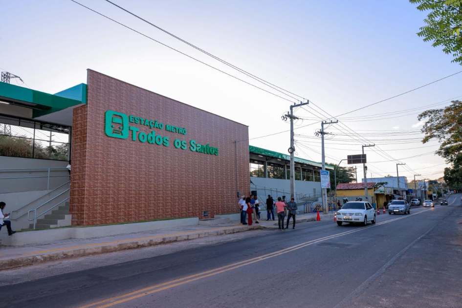 Inauguração da estação Todos os Santos em Teresina