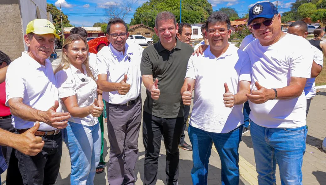 Inauguração de obras em Agricolândia