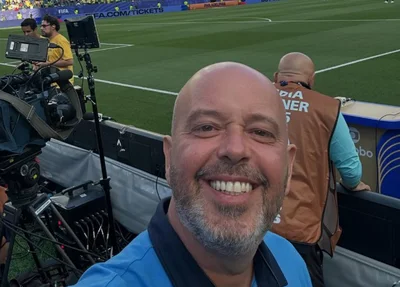 Jornalista decidiu interromper a cobertura da Copa do Mundo após episódio de mal-estar.