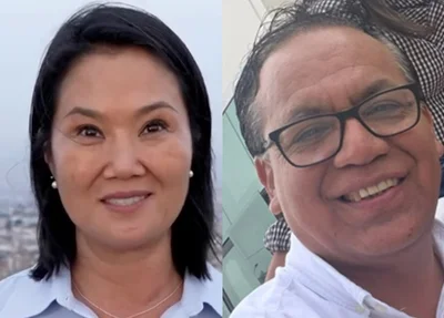 Keiko Fujimori e Roberto Sánchez