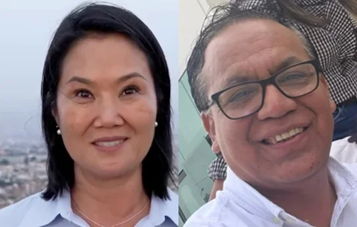 Keiko Fujimori e Roberto Sánchez