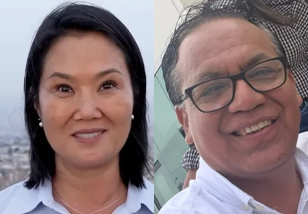 Keiko Fujimori e Roberto Sánchez