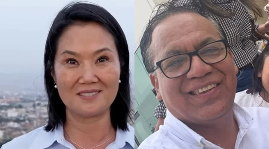 Keiko Fujimori e Roberto Sánchez