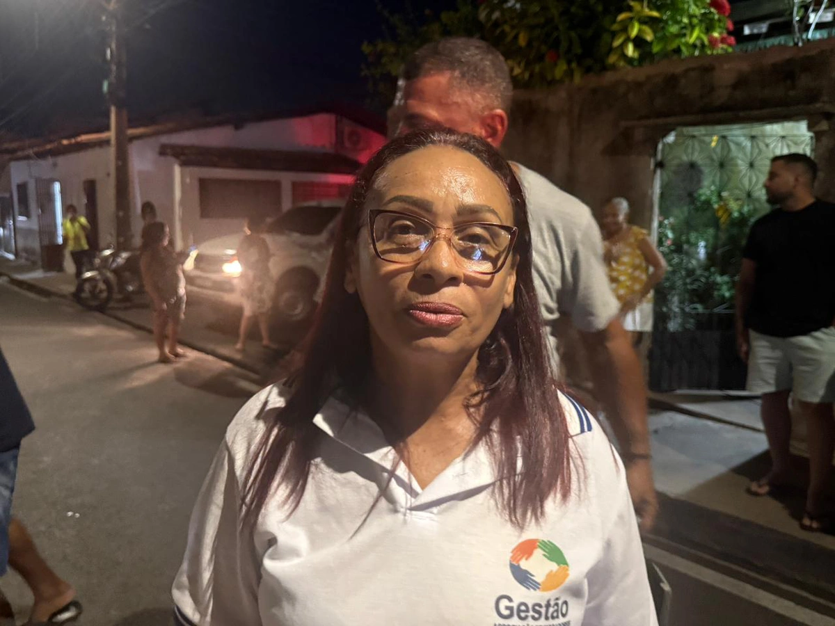 Keila Maria, presidente da Associação Vila Mutirão dos Alagados