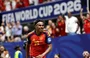 Lamine Yamal marcou seu primeiro gol em Copa do Mundo contra a Arábia Saudita.