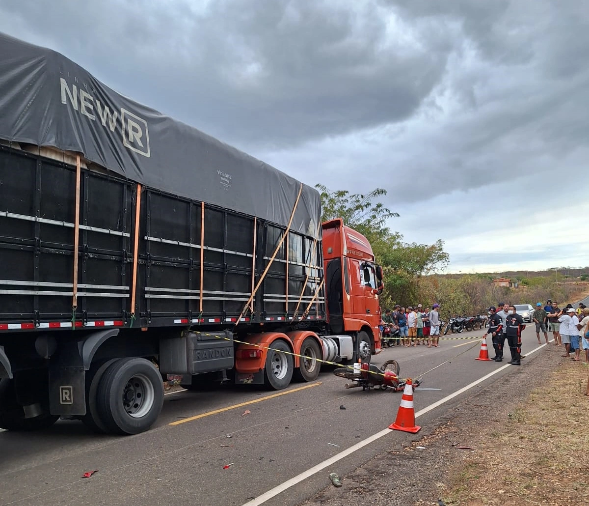 Manoel Mauro de Moura morreu após colidir com a motocicleta em um caminhão na zona rural de Itainópolis