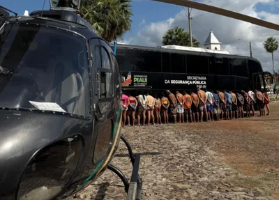Megaoperação no litoral do Piauí prende 25 membros do PCC
