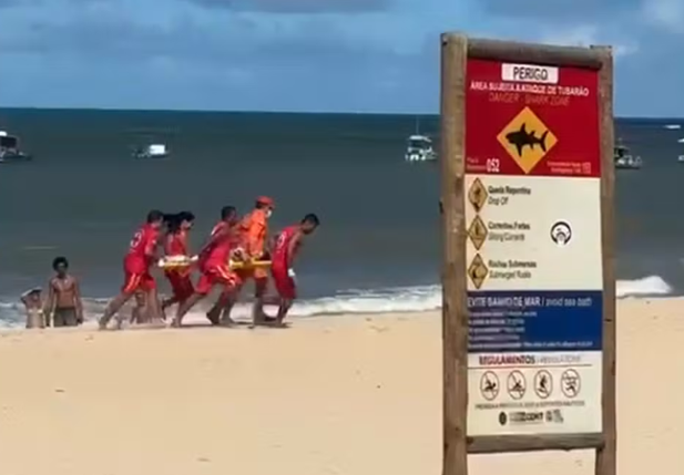 Menino de 11 anos tem perna amputada após ataque de tubarão em praia do Grande Recife
