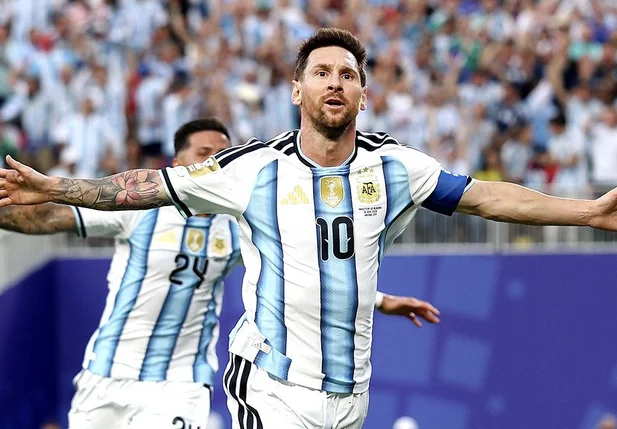 Messi marca 3 gols na estreia da Argentina na Copa do Mundo de 2026