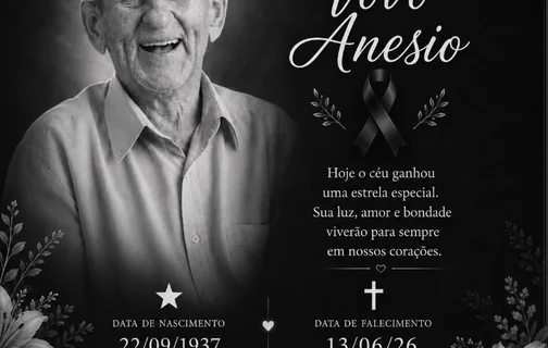 Morre aos 88 anos “Vovô Anésio”