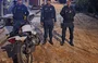 Motocicleta recuperada no Morro da Esperança