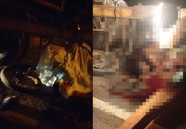 Motociclista morre após colidir com caminhão em União