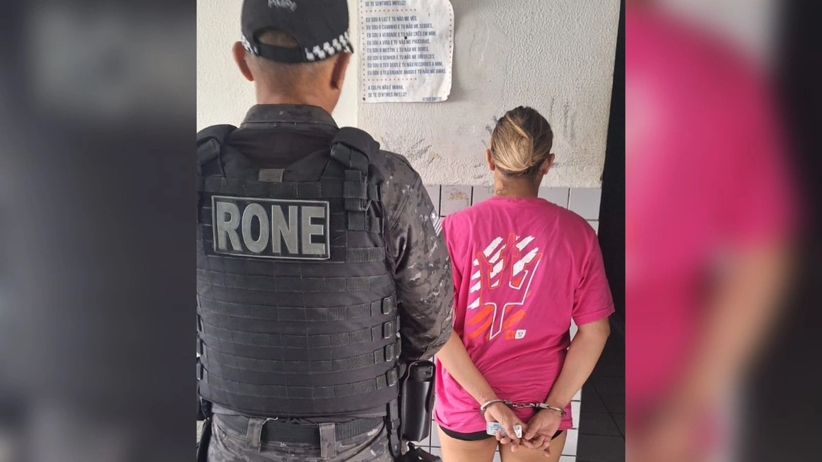 Mulher condenada a mais de 10 anos por tráfico de drogas é presa durante operação da Rone em Teresina