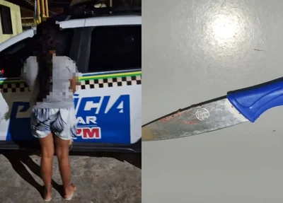 Mulher é presa após esfaquear companheiro em Pio IX
