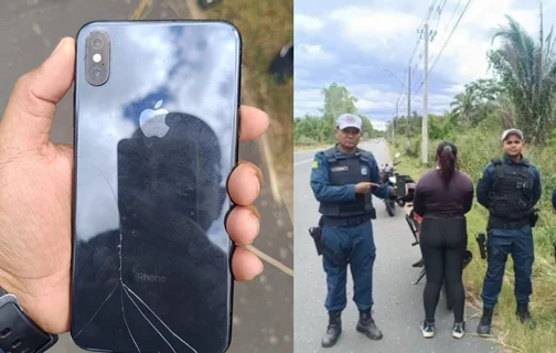 Mulher é presa em flagrante com celular roubado durante fiscalização em Teresina