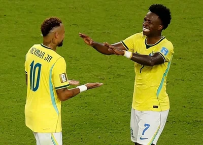 Neymar e Vini Jr.
