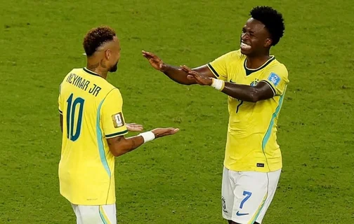 Neymar e Vini Jr.