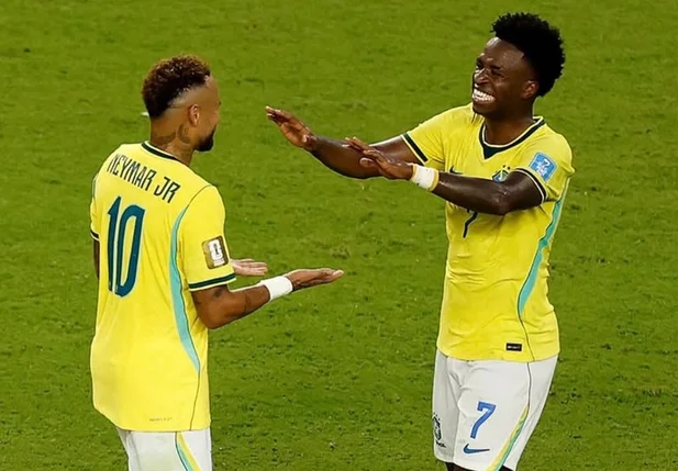 Neymar e Vini Jr.