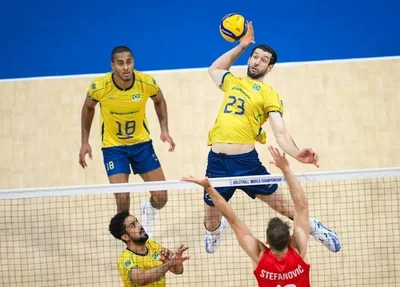 O Brasil disputa a primeira semana da VNL em Brasília