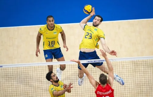 O Brasil disputa a primeira semana da VNL em Brasília