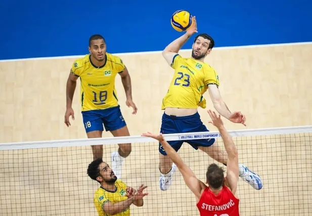 O Brasil disputa a primeira semana da VNL em Brasília