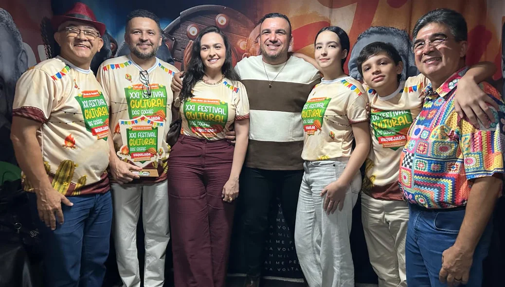 O cantor Junior Vianna foi uma das atrações